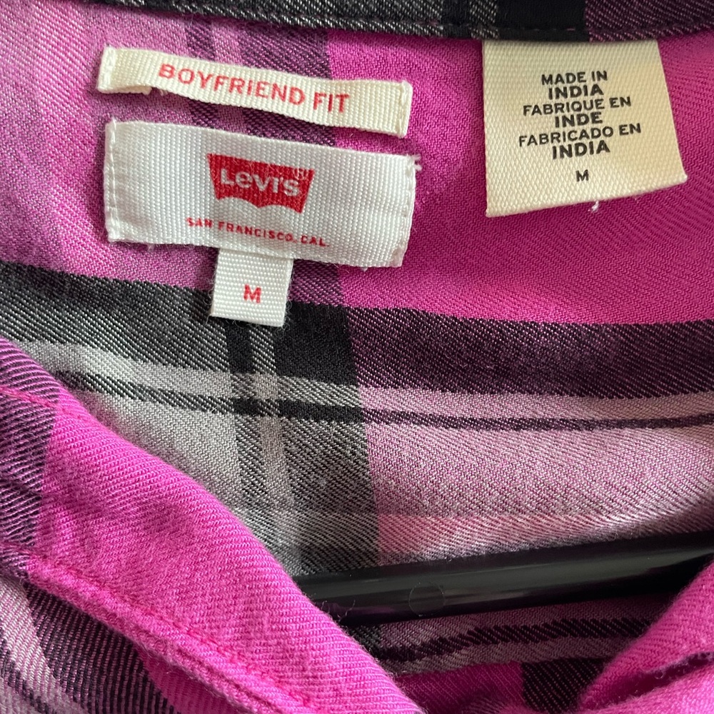 Plaid Button Up - Picture 3 of 3